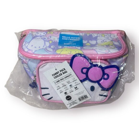 Igloo Hello Kitty &‎ Friends Fanny Pack Cooler Bag Adjustable Rainbow Strap BNWT - Picture 2 of 8